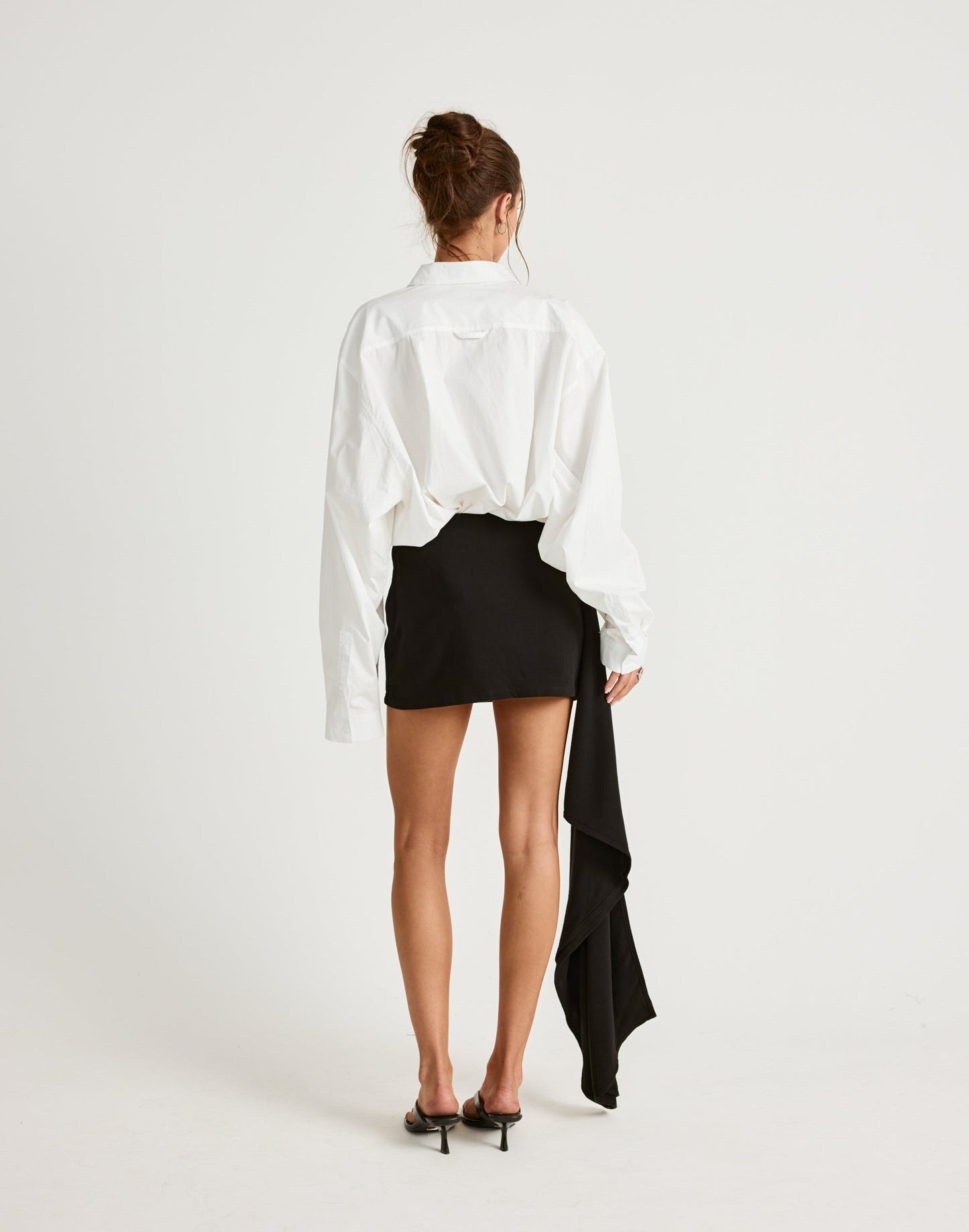 Evelyn Mini Skirt (Black)