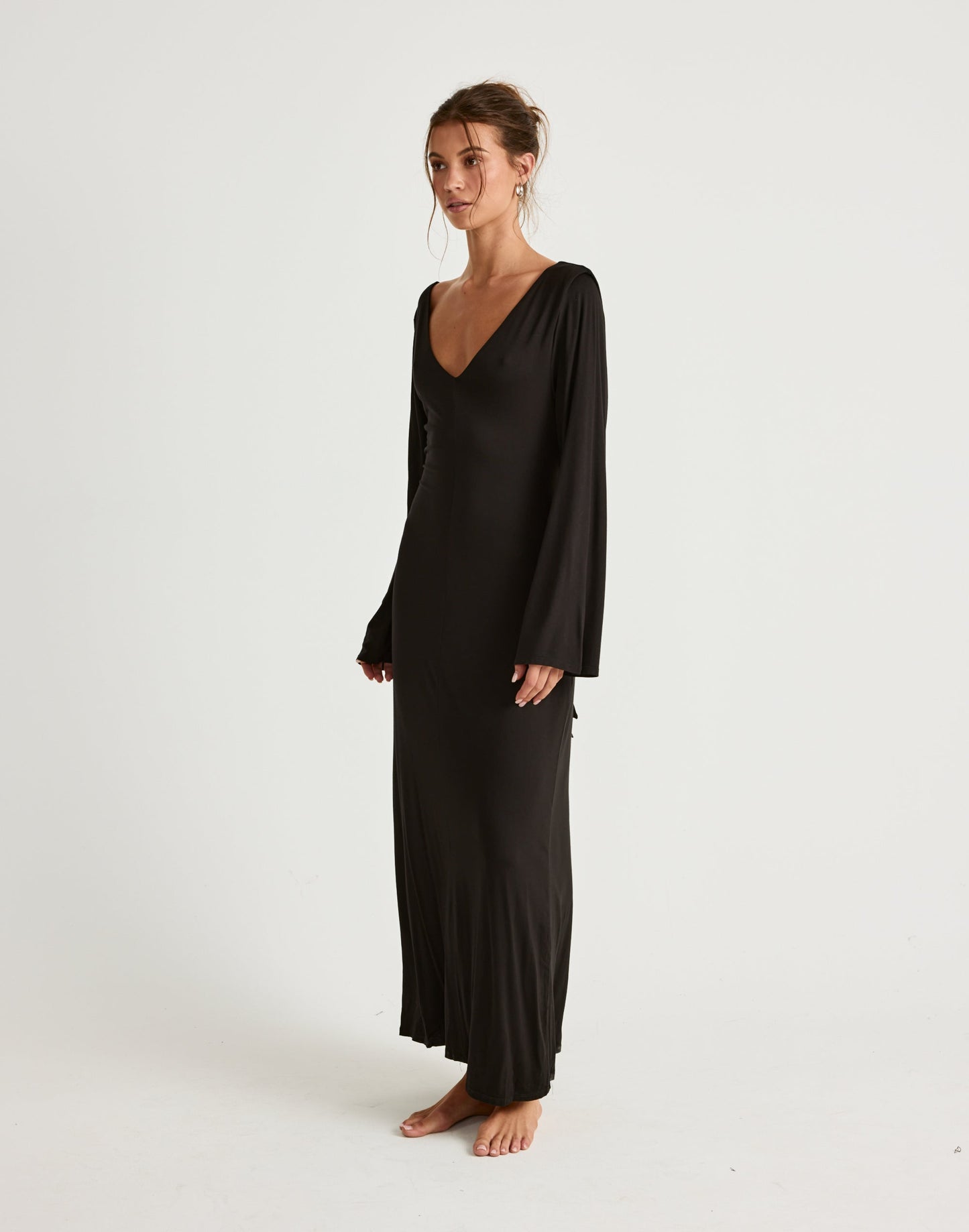 Harlow Maxi Dress (Black)