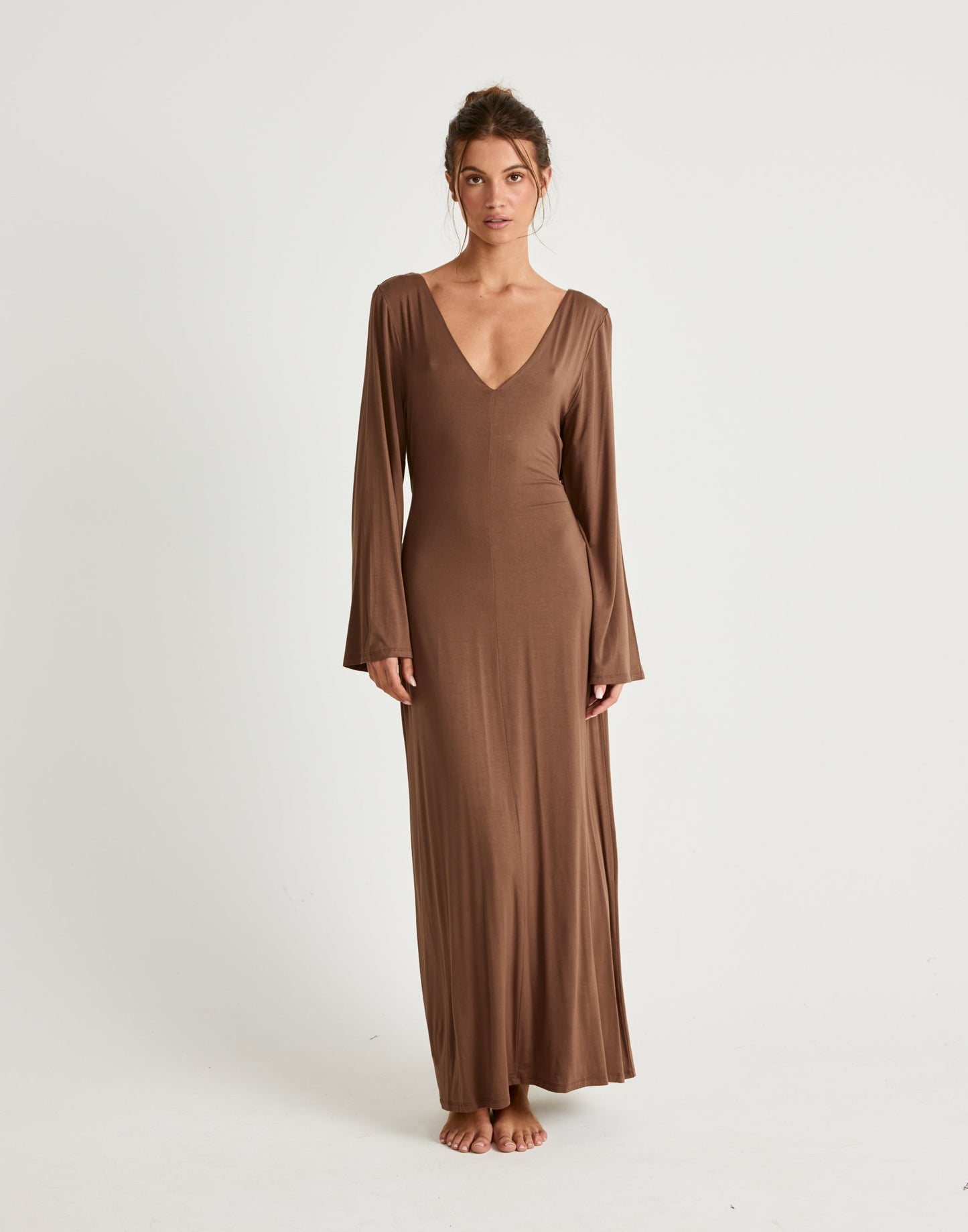 Harlow Maxi Dress (Oak)