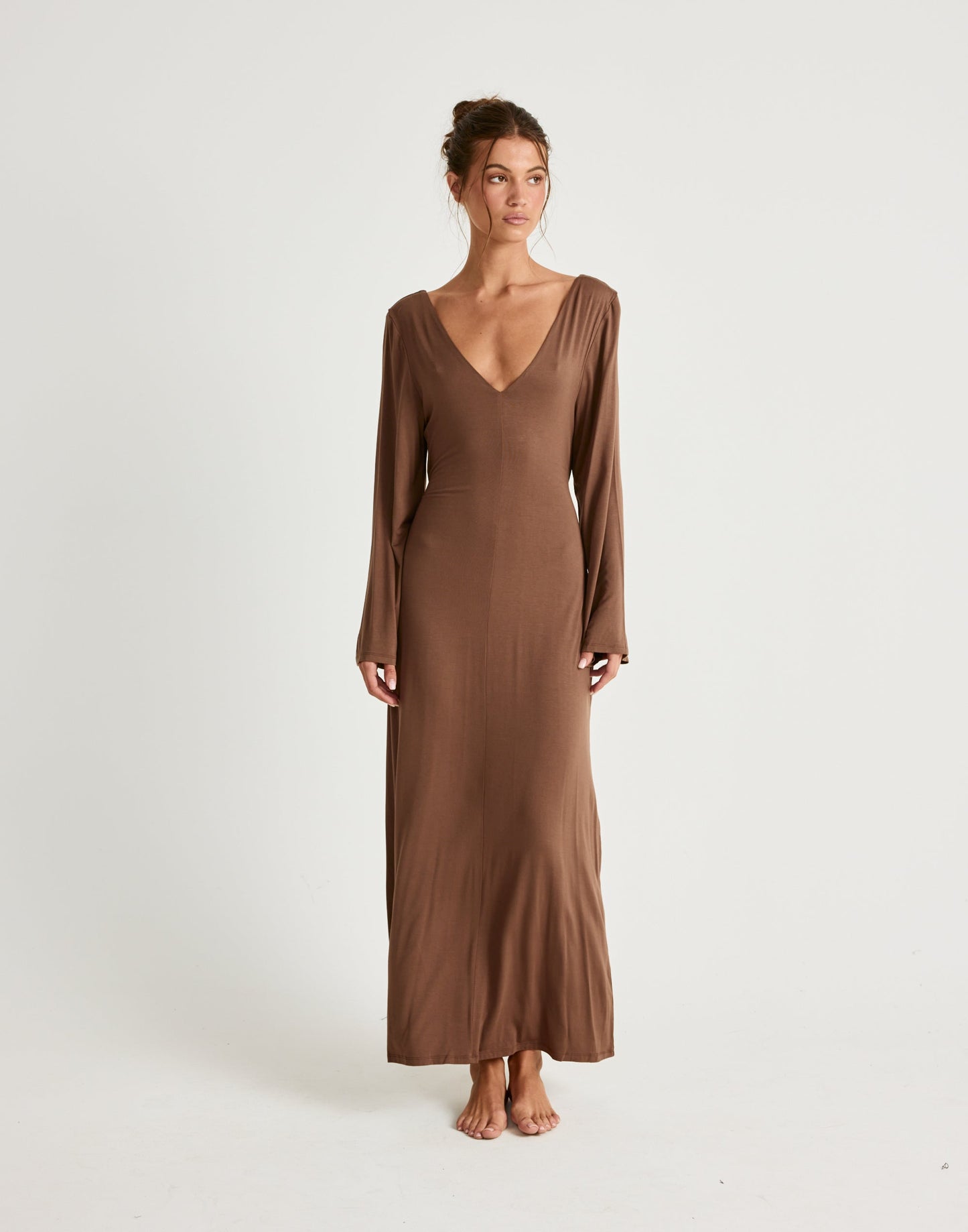Harlow Maxi Dress (Oak)