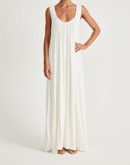 Selena Maxi Dress (Off White)