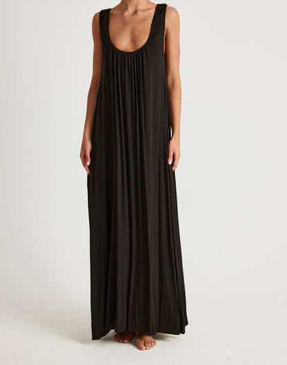 Selena Maxi Dress (Black)