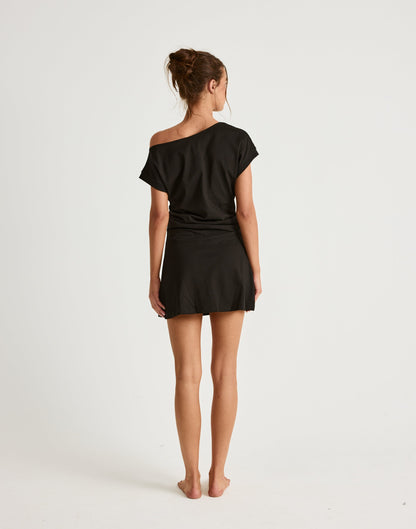 Adelaide Mini Dress (Black)