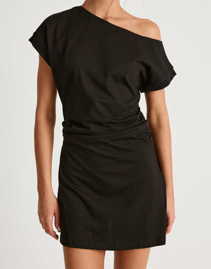 Adelaide Mini Dress (Black)