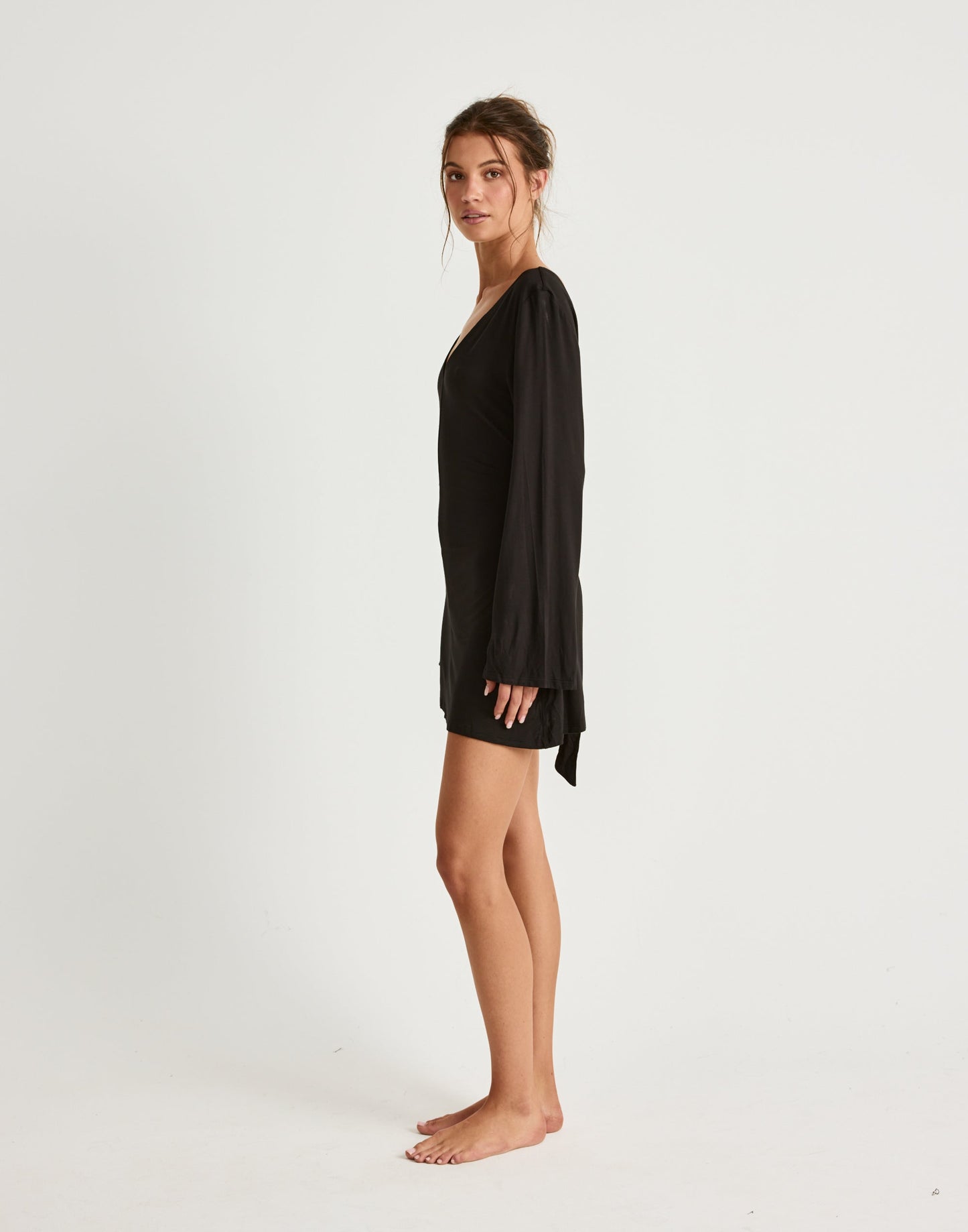 Harlow Mini Dress (Black)
