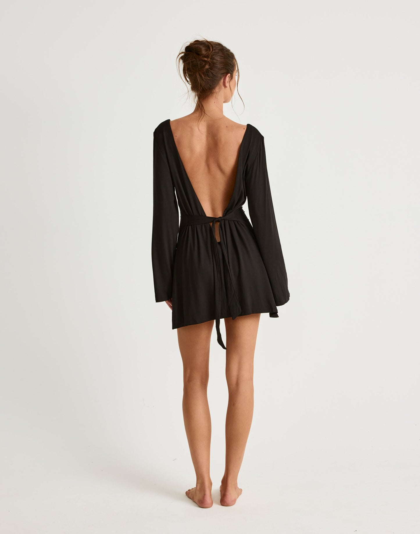 Harlow Mini Dress (Black)