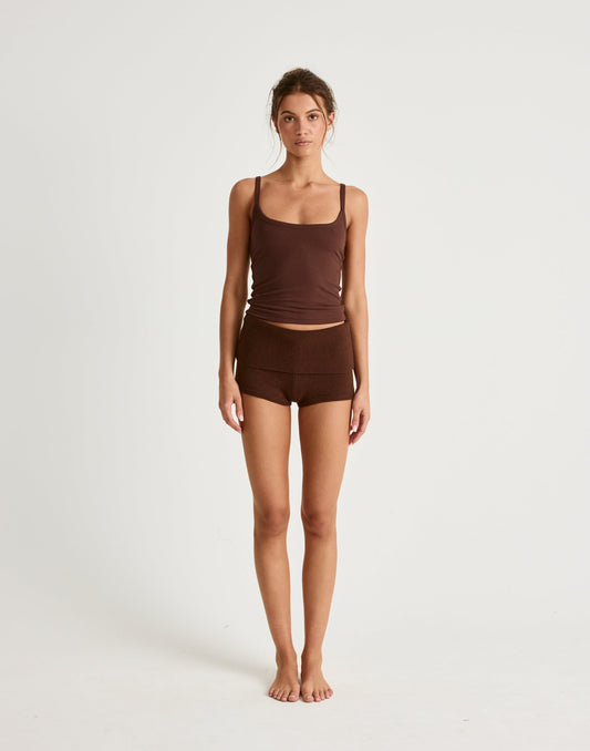 Brynne Top (Chocolate)