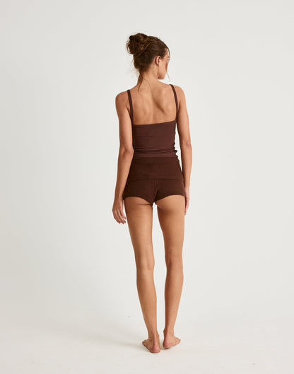 Brynne Top (Chocolate)