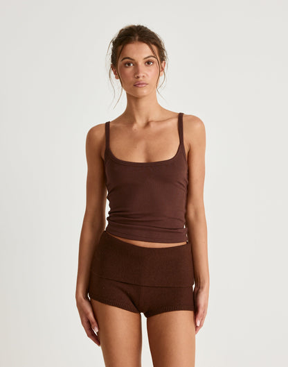 Brynne Top (Chocolate)