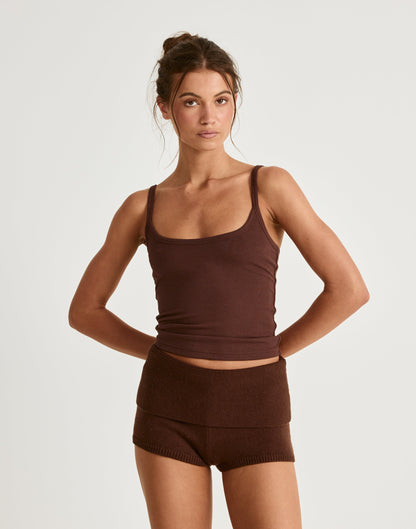 Brynne Top (Chocolate)