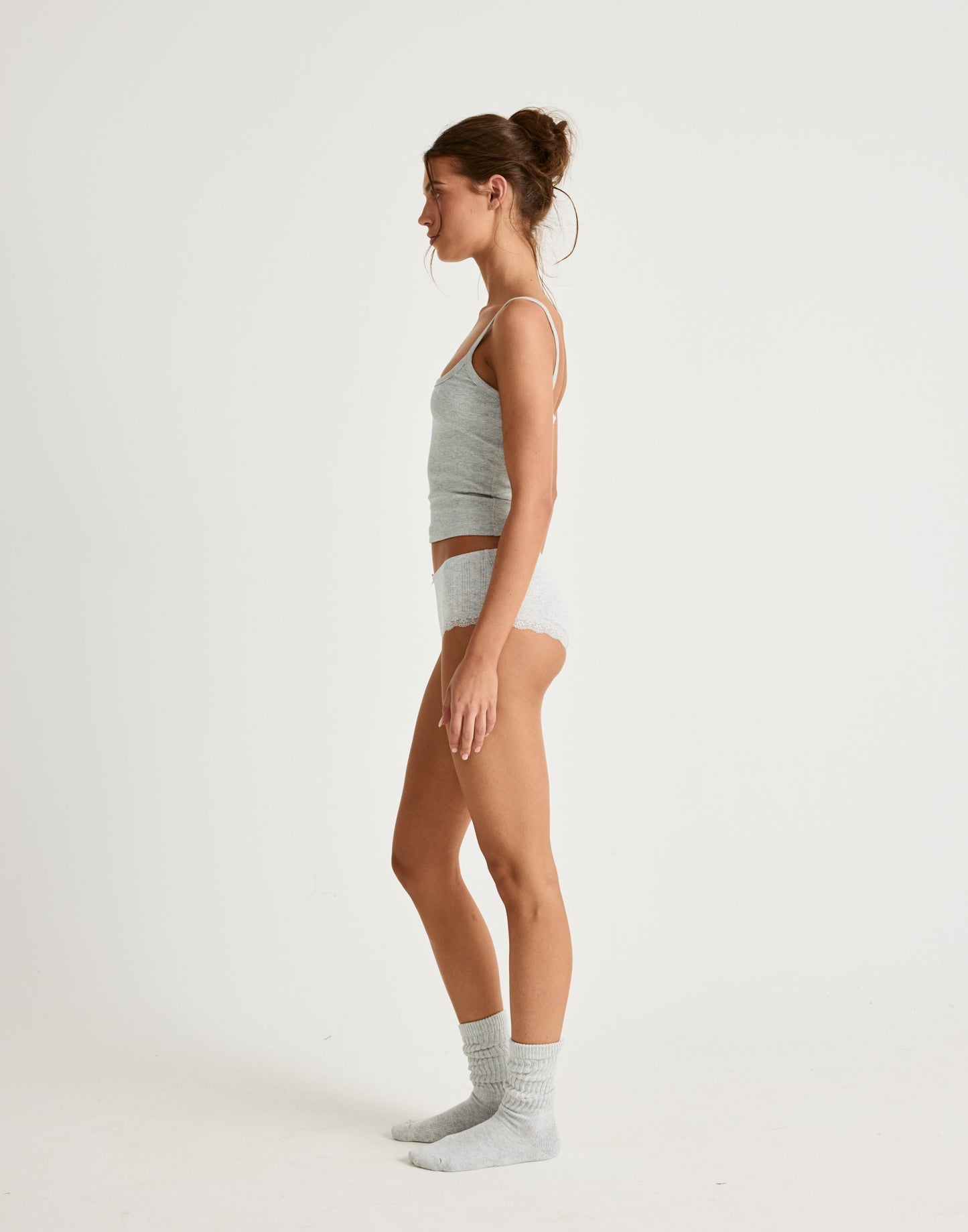 Brynne Top (Grey Marle)