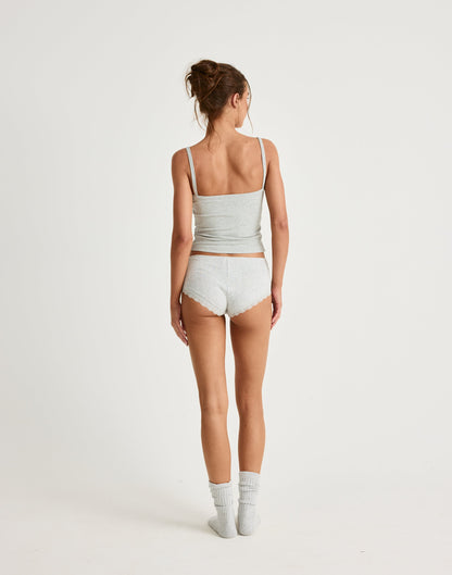 Brynne Top (Grey Marle)