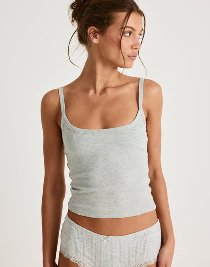 Brynne Top (Grey Marle)