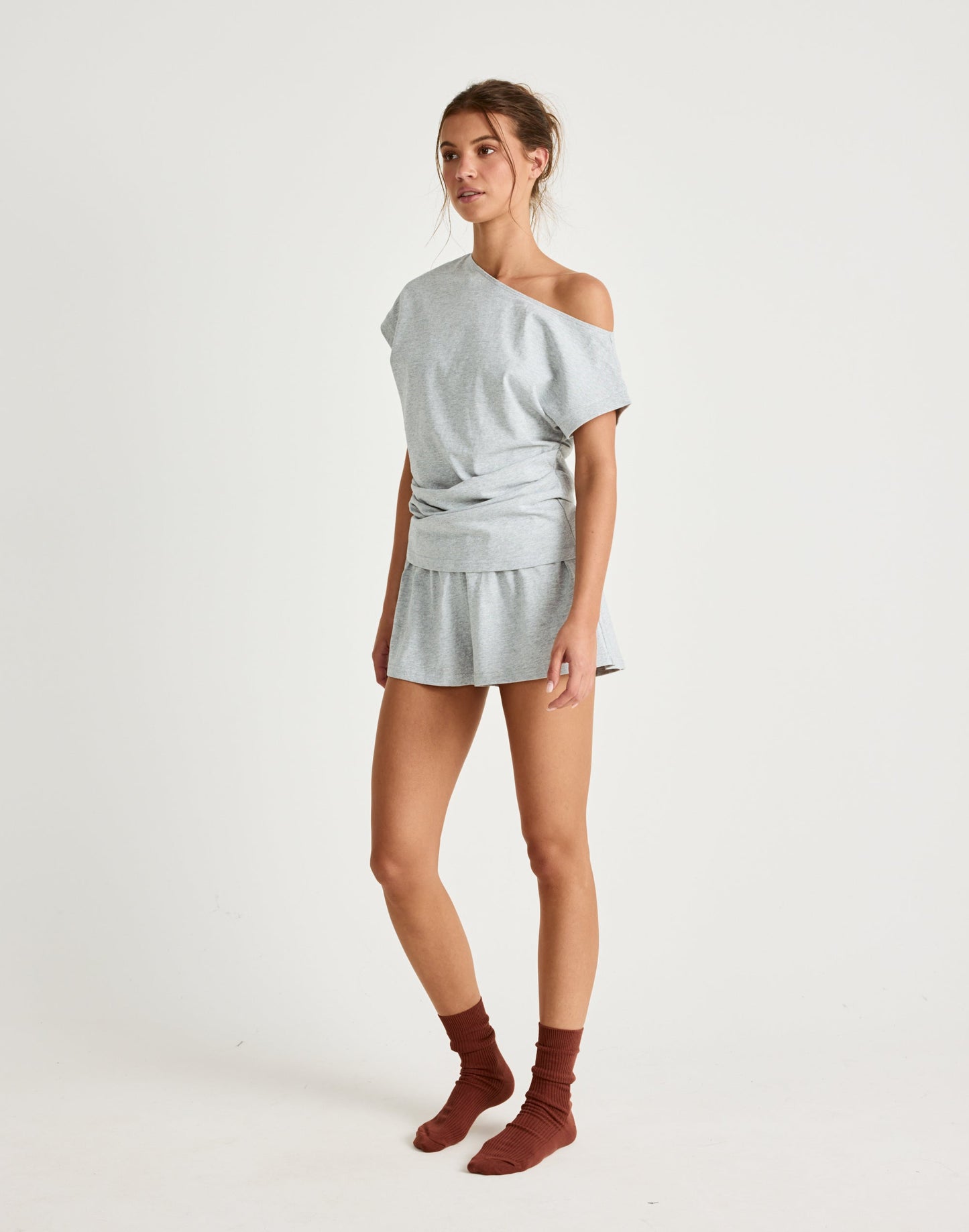 Adelaide Shorts (Grey Marle)