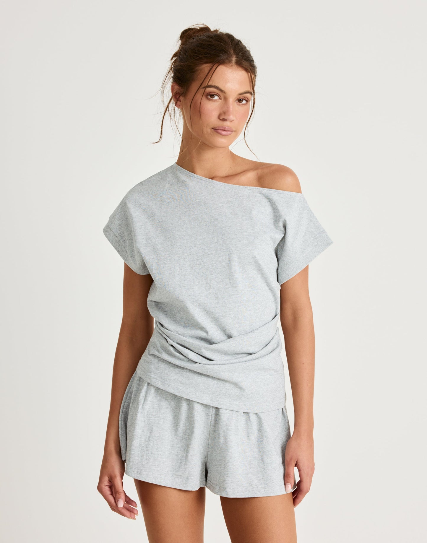 Adelaide Top (Grey Marle)
