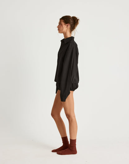 Marly Long Sleeve Shirt (Black)