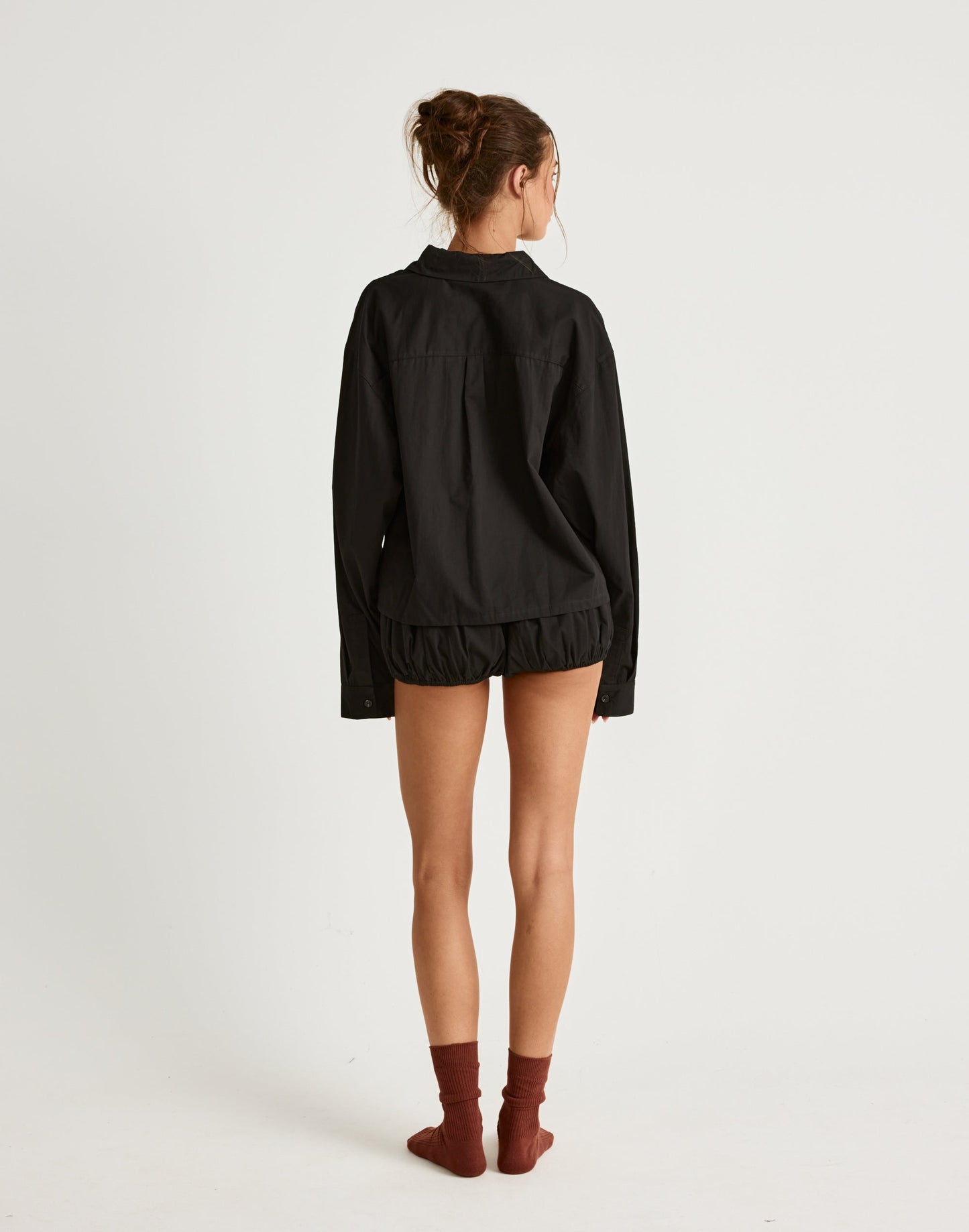 Marly Long Sleeve Shirt (Black)