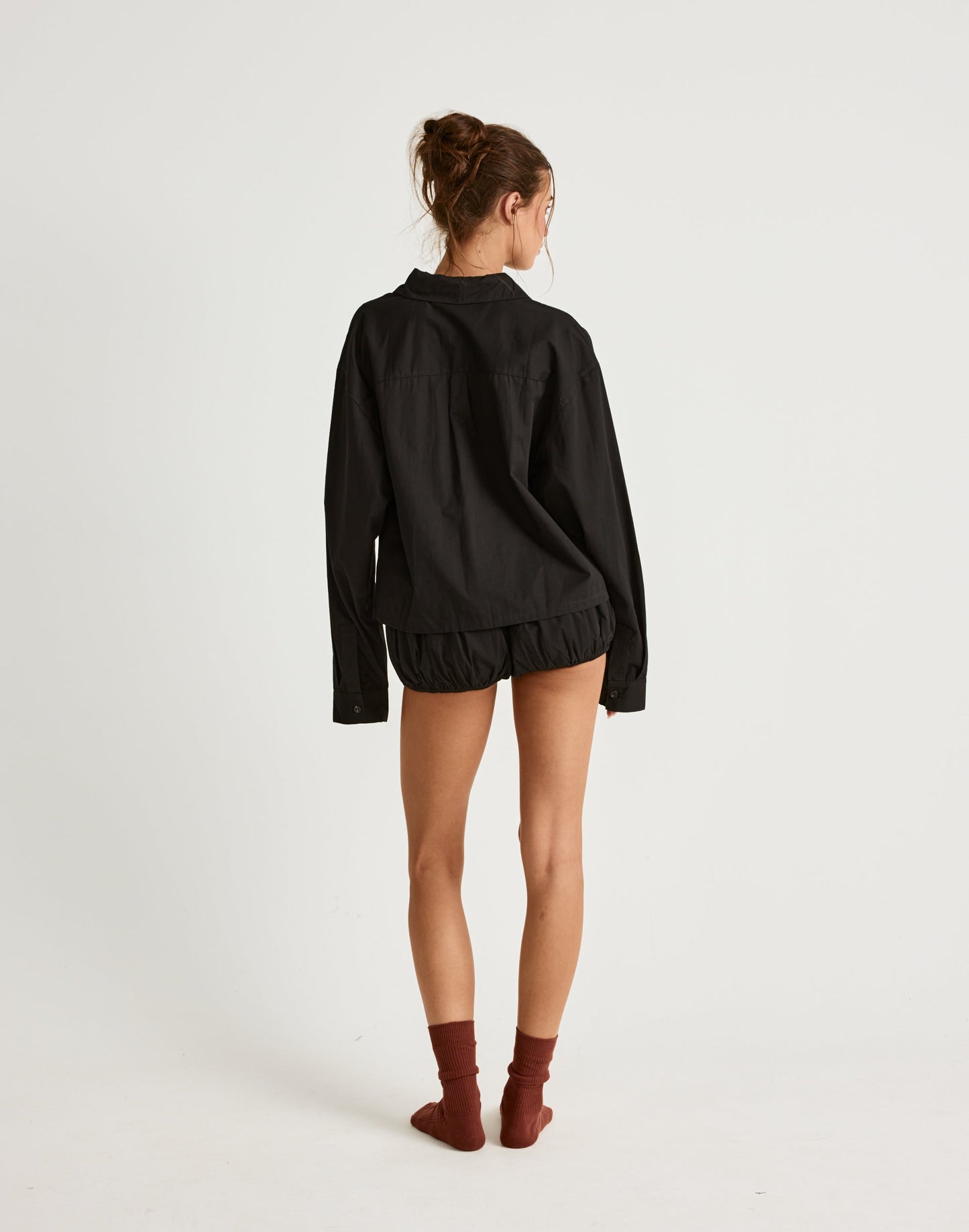 Marly Long Sleeve Shirt (Black)