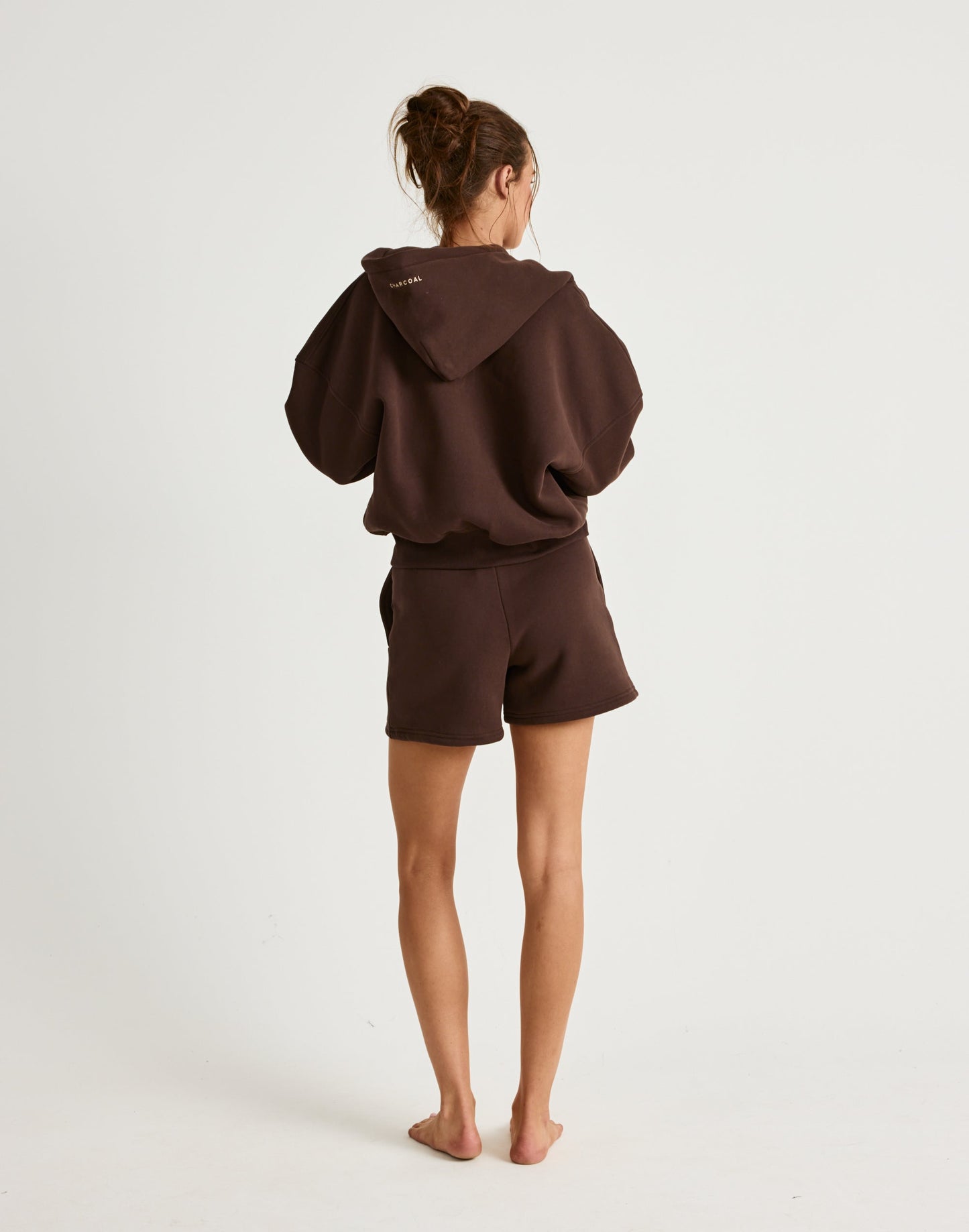 Elija Zip Hoodie (Chocolate)