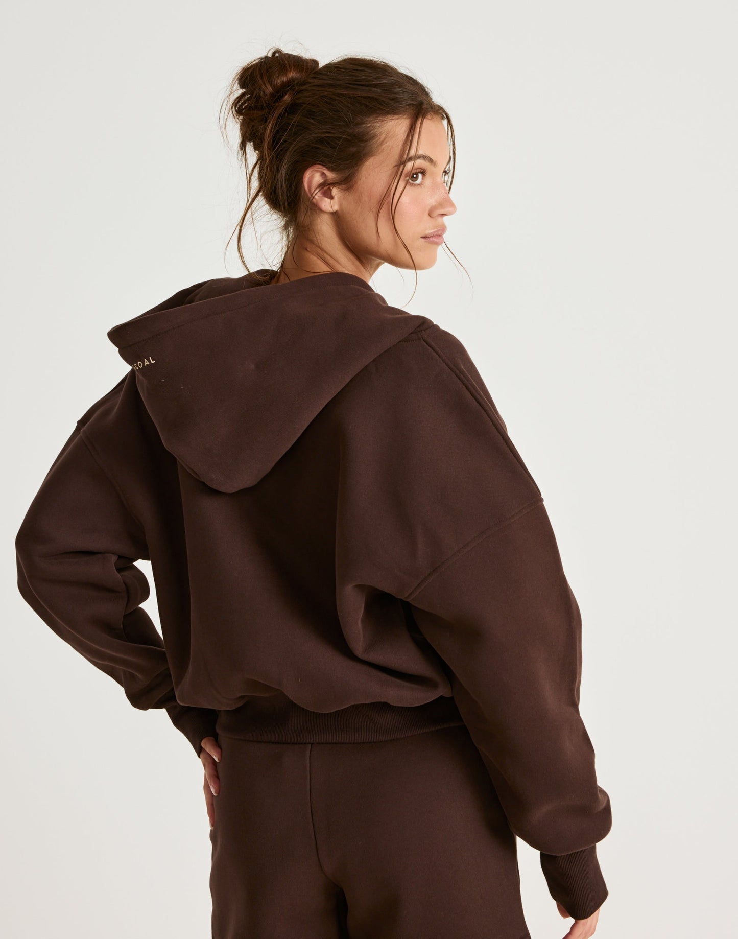 Elija Zip Hoodie (Chocolate)