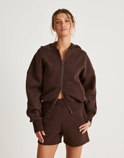 River Sweat Shorts (Chocolate)