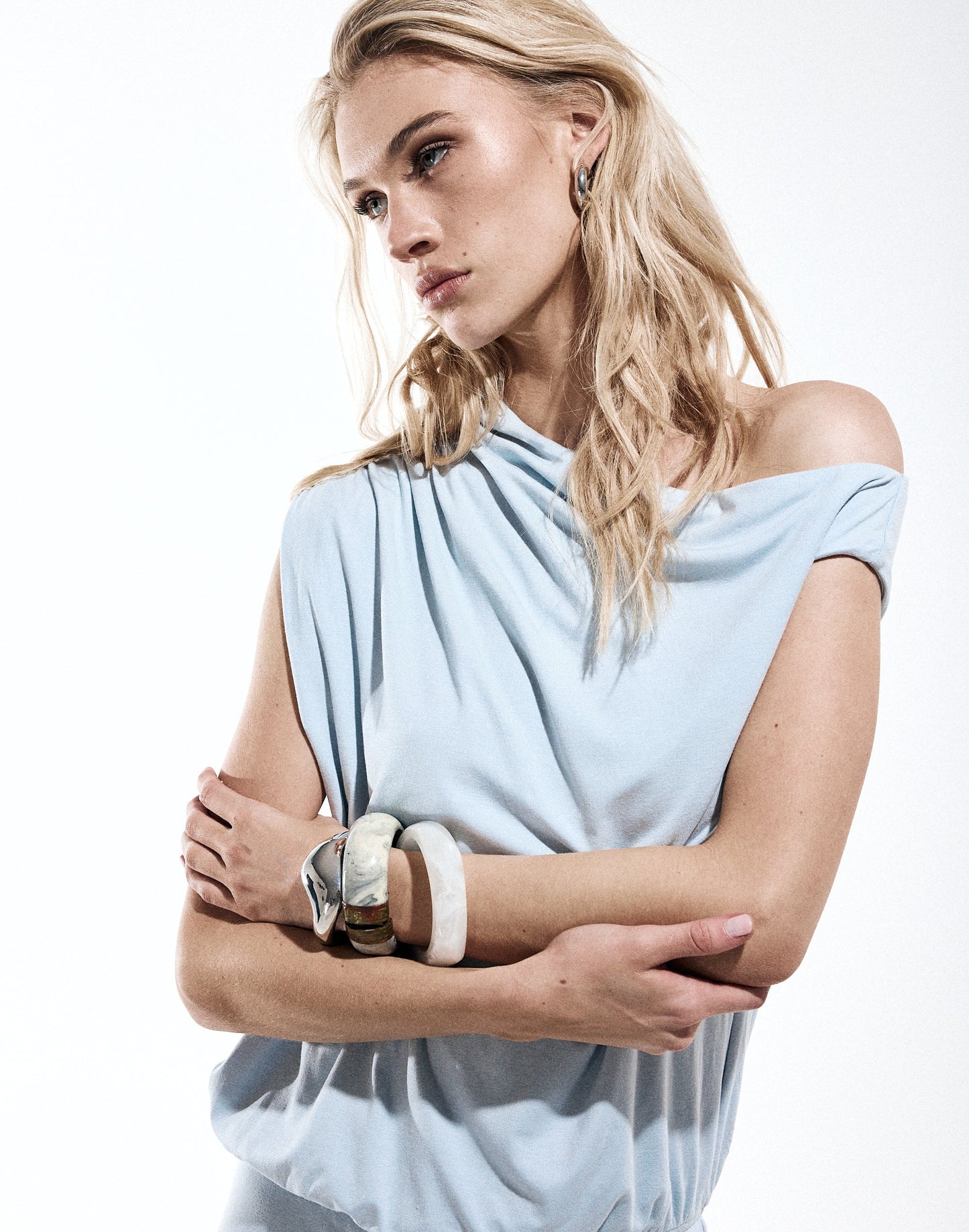 Embry Mini Dress (Sky)