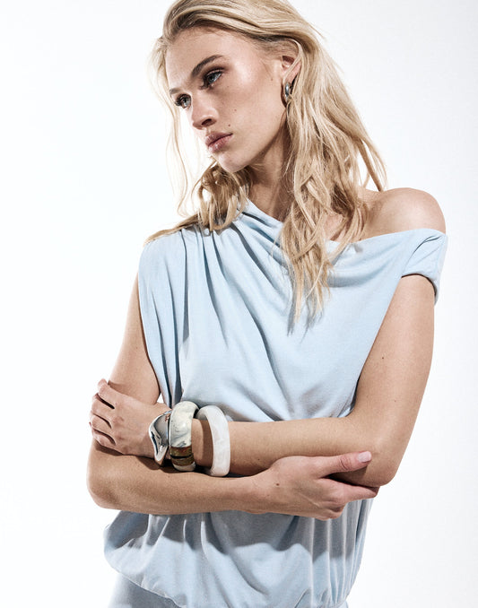 Embry Mini Dress (Sky)