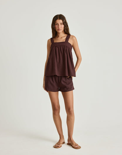 Sutton Top (Dark Mahogany)