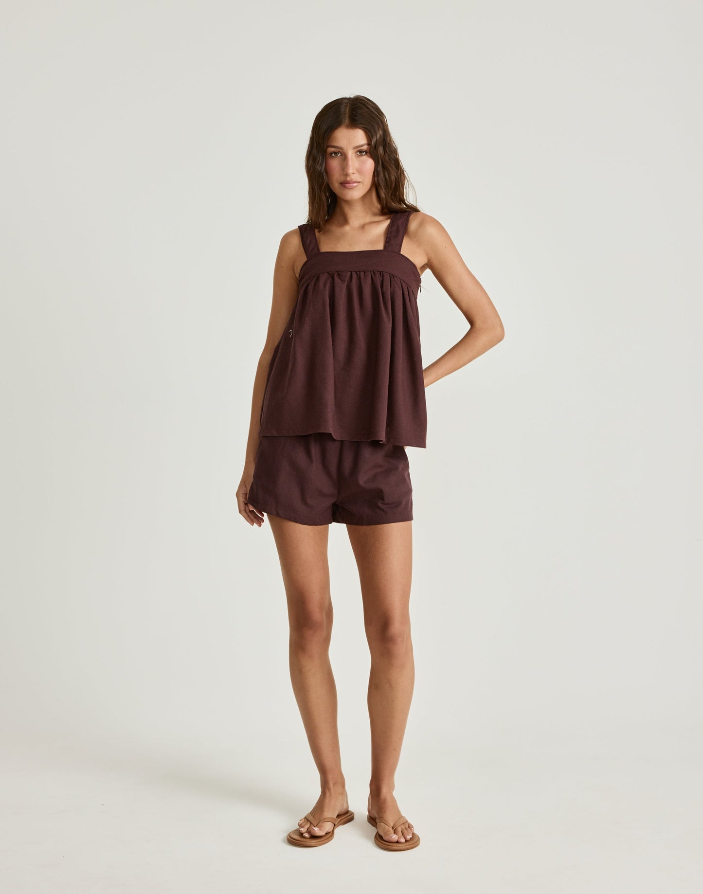 Sutton Top (Dark Mahogany)