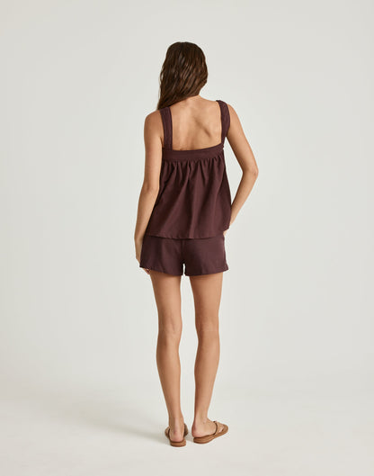 Sutton Top (Dark Mahogany)