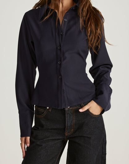 Alice Shirt (Navy)