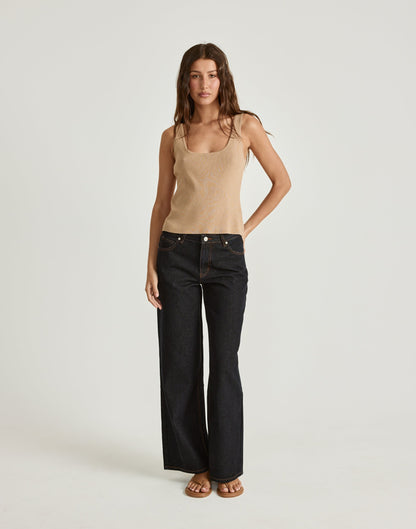 Gunnar Top (Dark Sand)