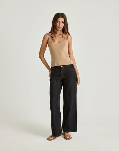 Gunnar Top (Dark Sand)