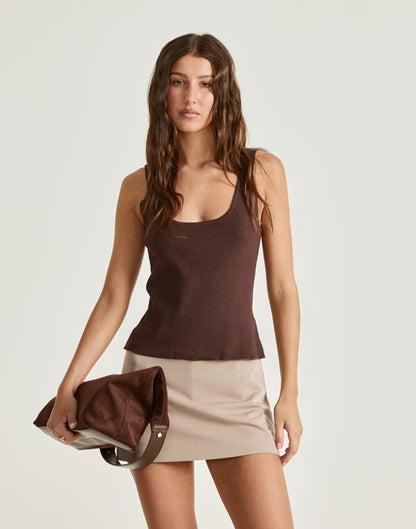 Gunnar Top (Chocolate)