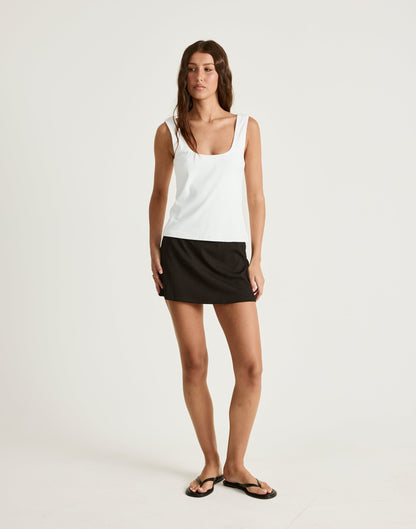 Emmie Mini Skirt (Black)