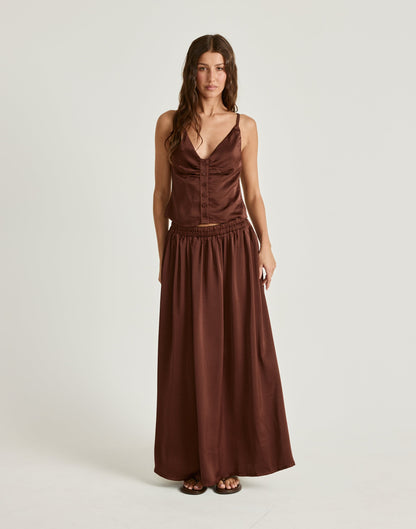 Enzo Top (Chocolate)