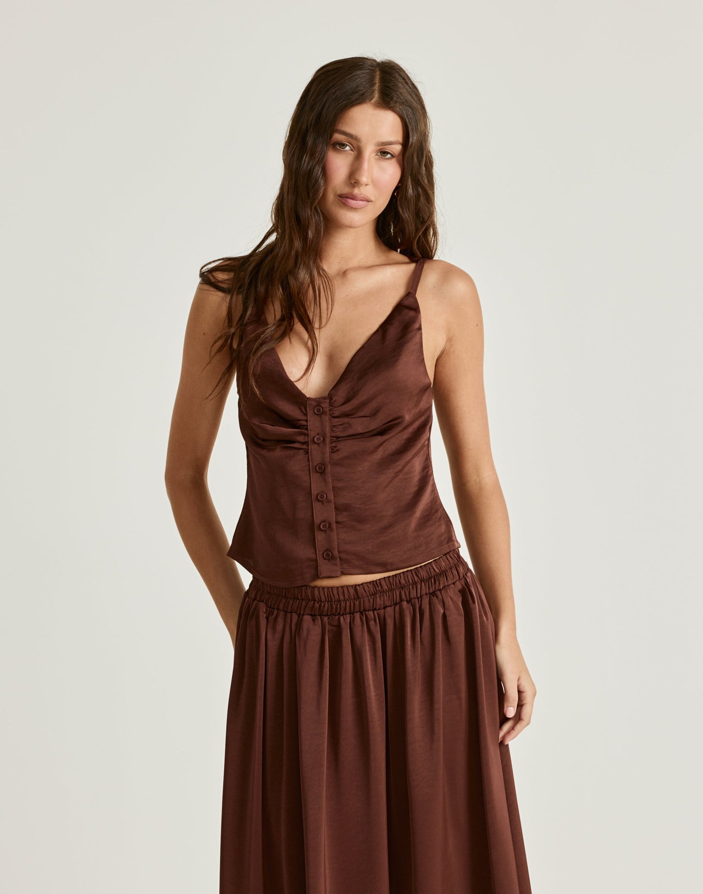 Enzo Top (Chocolate)