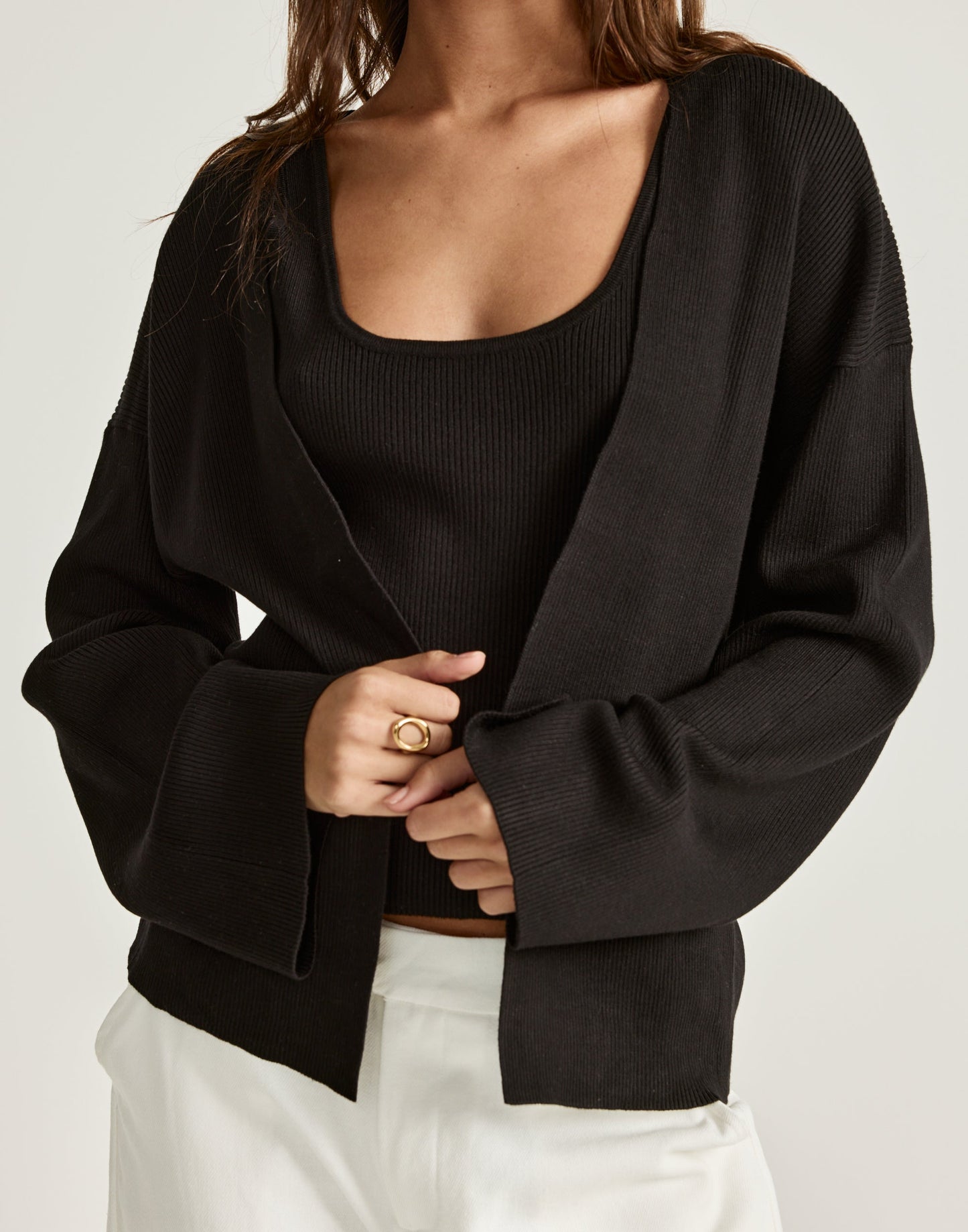 Monet Cardigan (Black)