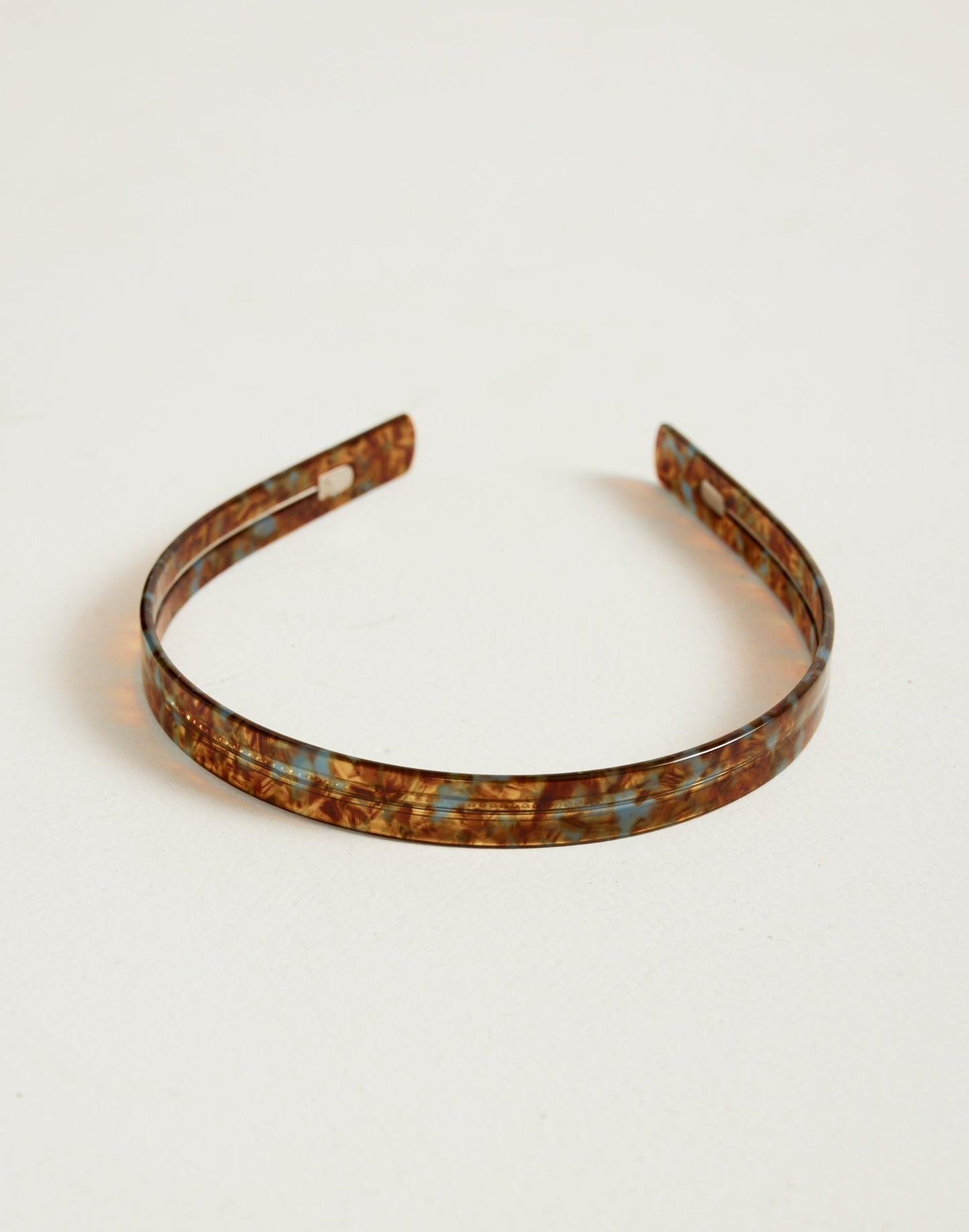 Zoey Headband (Blue/Tort Speckle)