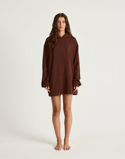 Skylar Mini Dress (Cocoa)