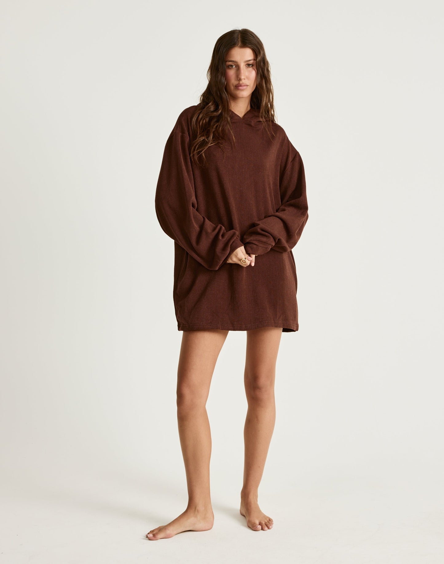 Skylar Mini Dress (Cocoa)