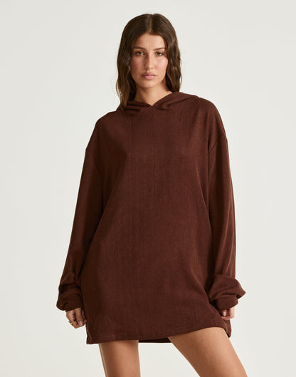 Skylar Mini Dress (Cocoa)