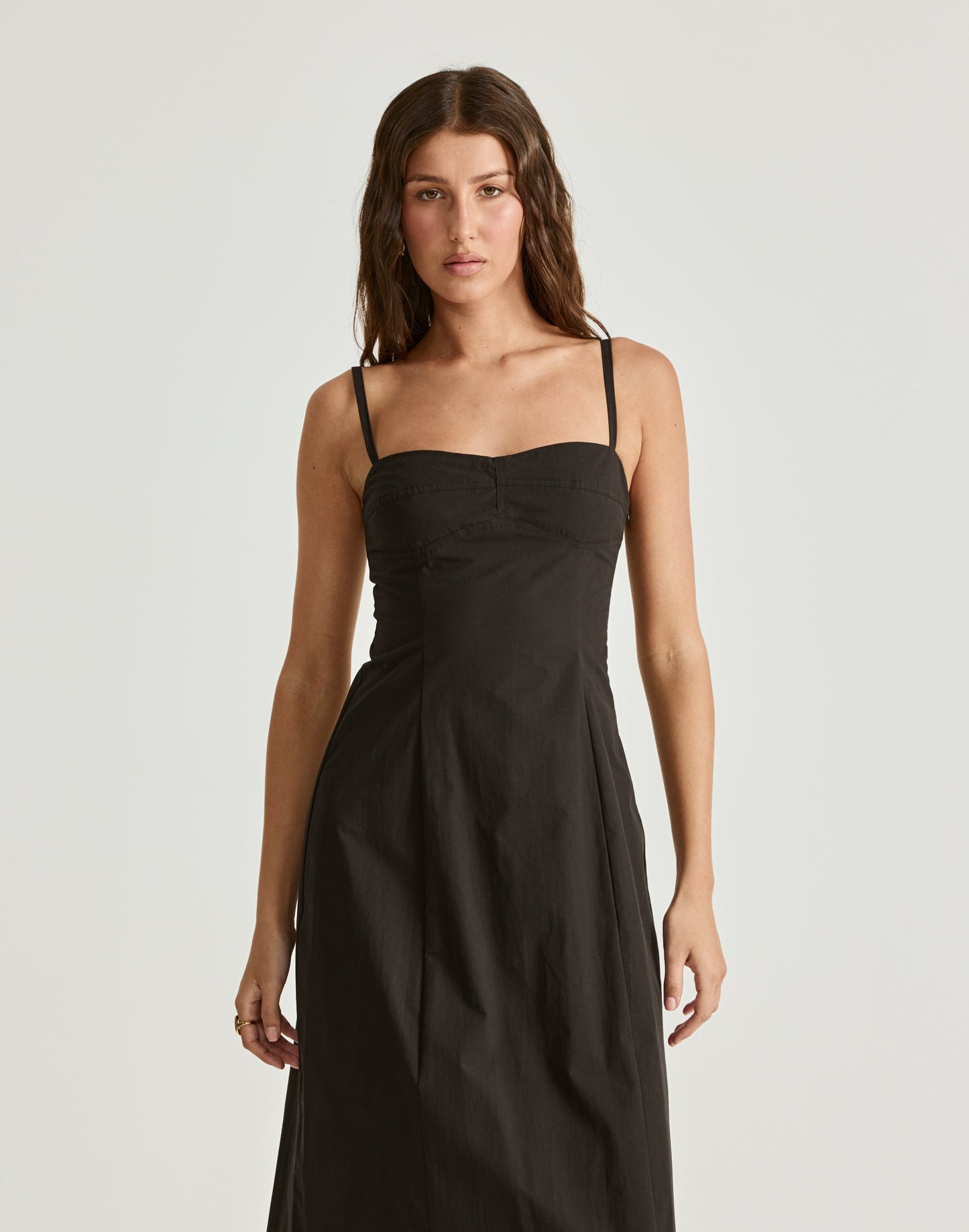 Duran Midi Dress (Black)