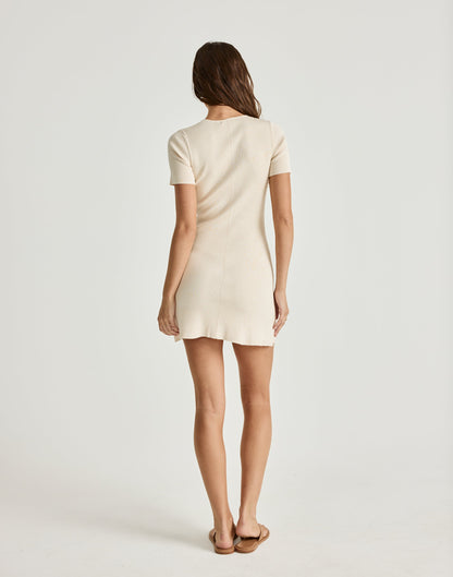 Enya Mini Dress (Vanilla)