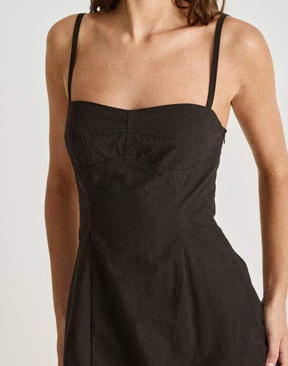 Duran Mini Dress (Black)