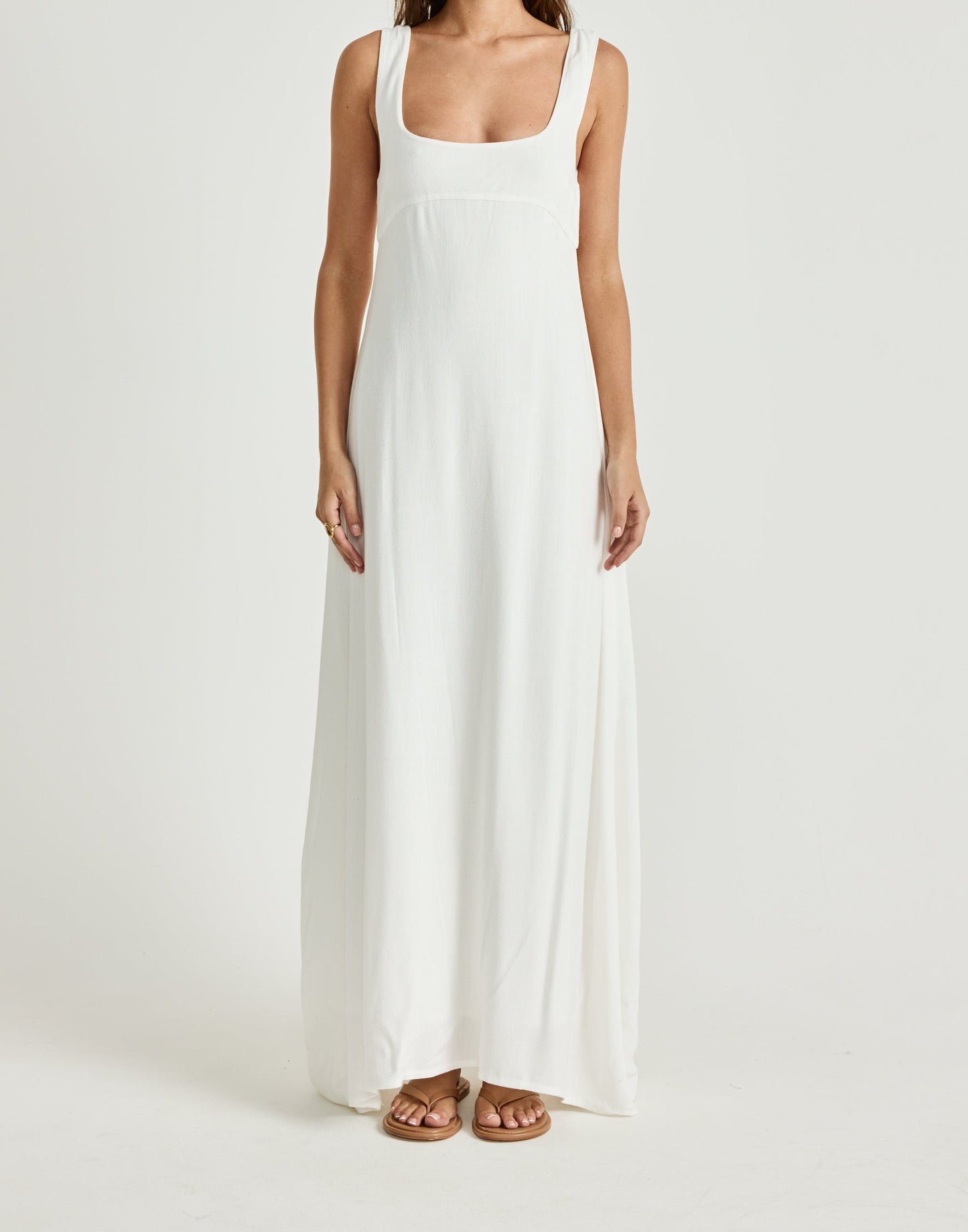 Mallory Maxi Dress (White)