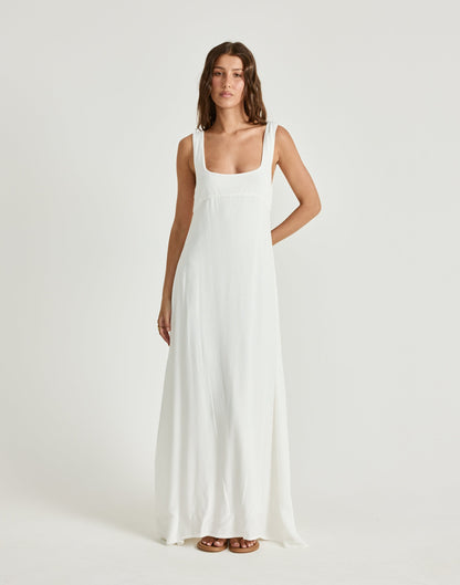 Mallory Maxi Dress (White)