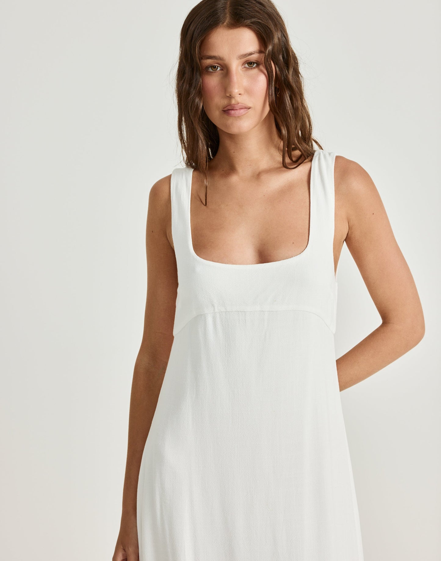 Mallory Maxi Dress (White)