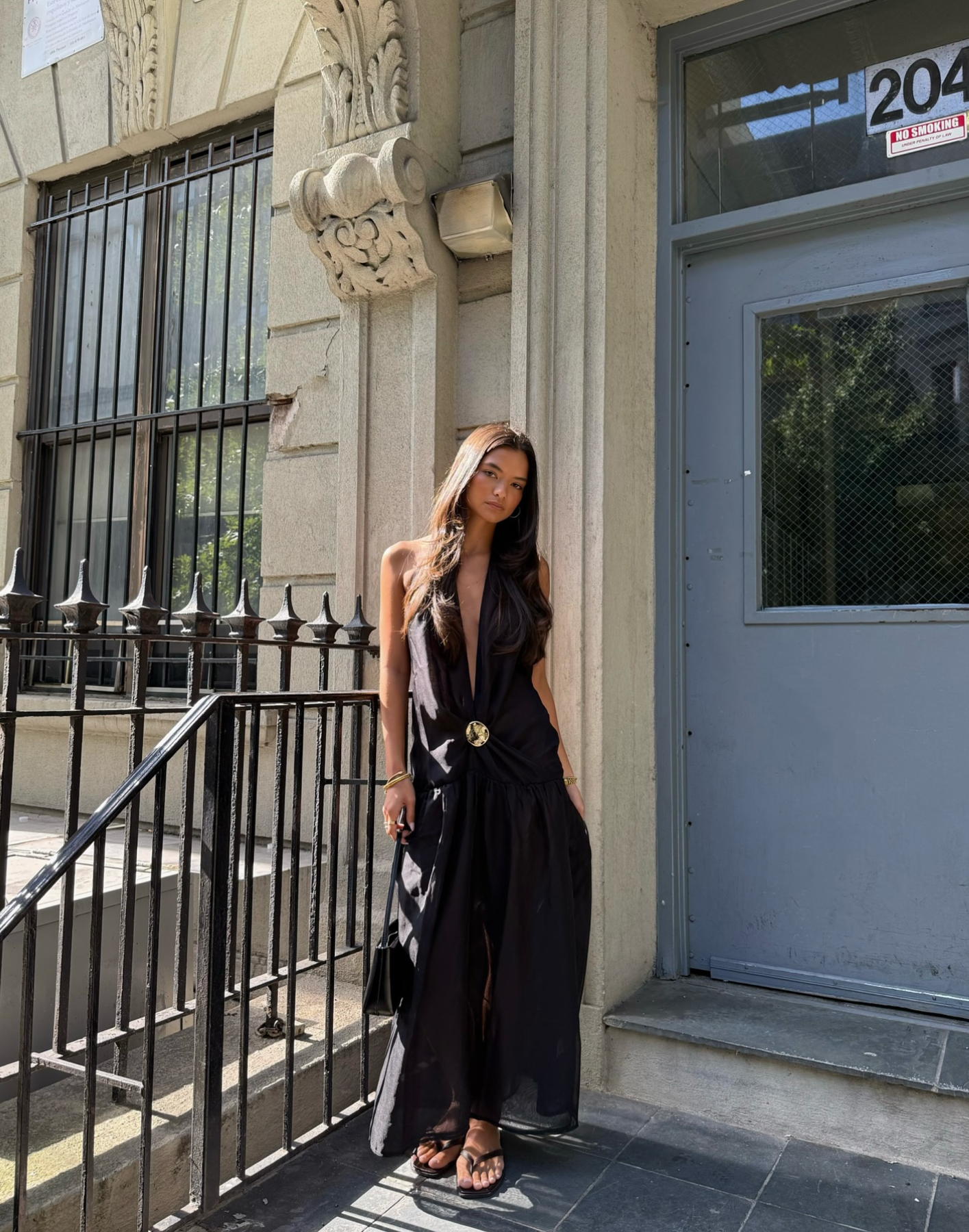 Memphis Maxi Dress (Black)