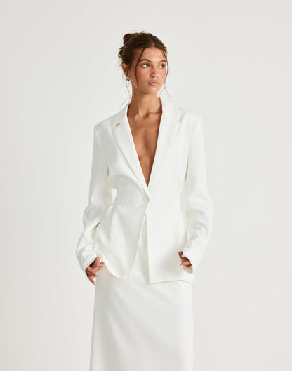 Elwood Blazer (White)